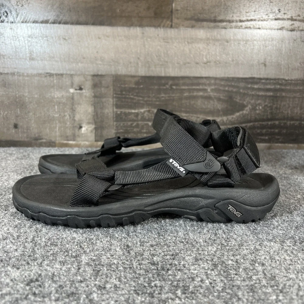Teva Hiking Sandals Hurricane Outdoor Shoes Black Men US 9 EU 42